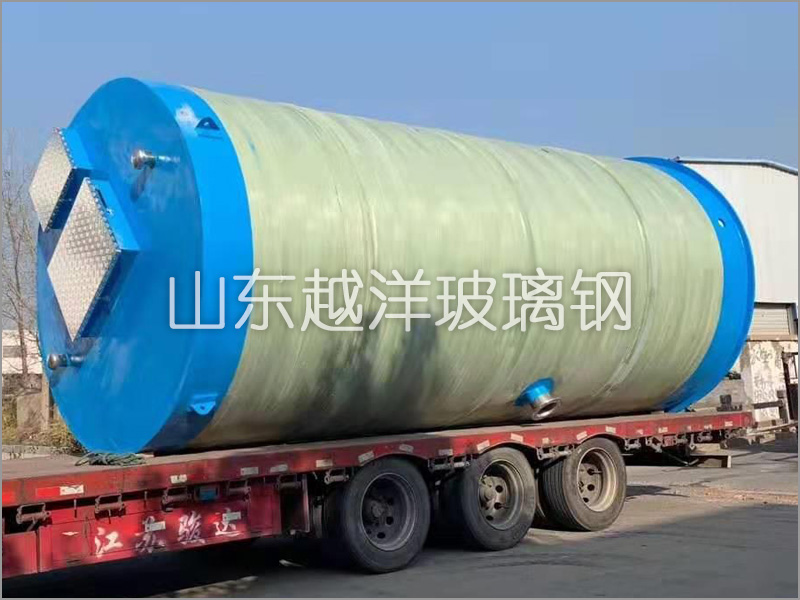 玻璃鋼FRP一體化泵站